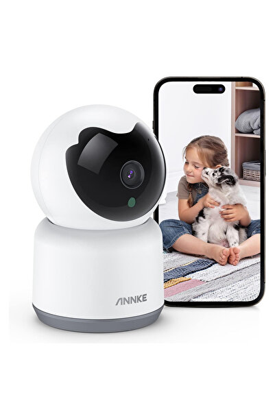 Annke Crater 2 WiFi smart camera, 2K/3MP resolution, 360° rotation, night vision, two-way audio