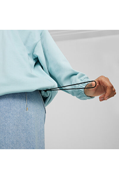 Puma Womens DARE TO Oversized Hoodie - Blue