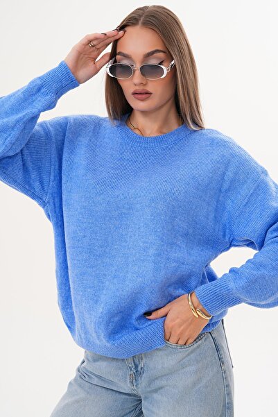 ŞİMAL Tricotaj pentru damă, cu gâtul rotund, pulover casual tricotat 255231 -