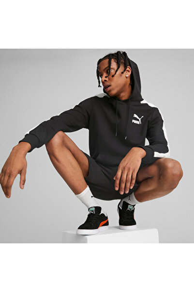 Puma Mens T7 Iconic Hoodie - Black