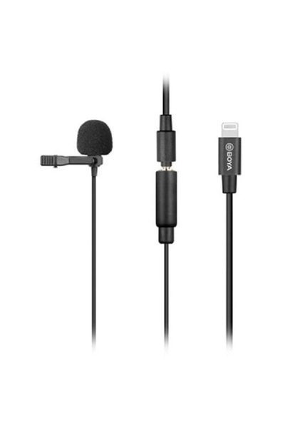 BOYA ميكروفون رقمي BY-M2 Clip-on Lavalier (لأجهزة iOS)