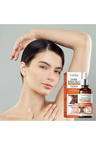 SADOER سيروم النياسيناميد وفيتامين سي لتبييض القدمين والمفاصل والبقع الداكنة ...