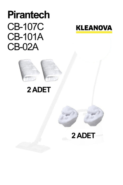 Kleanova CB-107C Buharlı Temizlik Makinası Yedek Aparat Seti