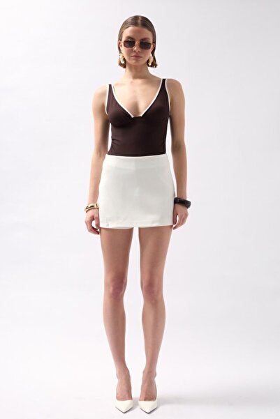 1001moda Basic Mini Shorts Skirt