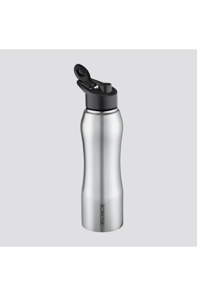 Borosil Grip n Sip Stainless Steel Water Bottle, 750ml