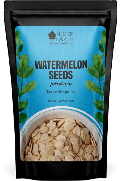 Bliss of Earth Watermelon Seeds, Natural Nutritious Snack, 1kg | Premium Edib...