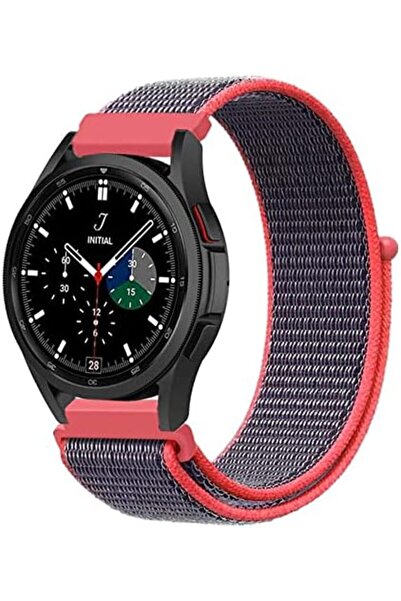 O Ozone ساعة سامسونج جالاكسي واتش 3 بسوار نايلون ٤٥ مم/٤٦ مم | وردي كهربائي