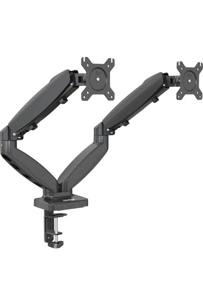 EXVEGA 15-32″ Lcd / Led Dual Monitor Holder Arm Vesa Monitor Stand with Shock...
