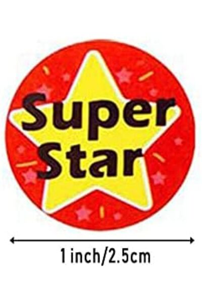 Wownect Encouragement Stationary Stickers Round [1inch][1000 Pcs Labels] Labels For Envelope Seals,