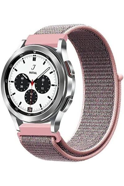 O Ozone ساعة سامسونج جالاكسي واتش 3 بسوار نايلون 45 مم/46 مم | وردي رملي