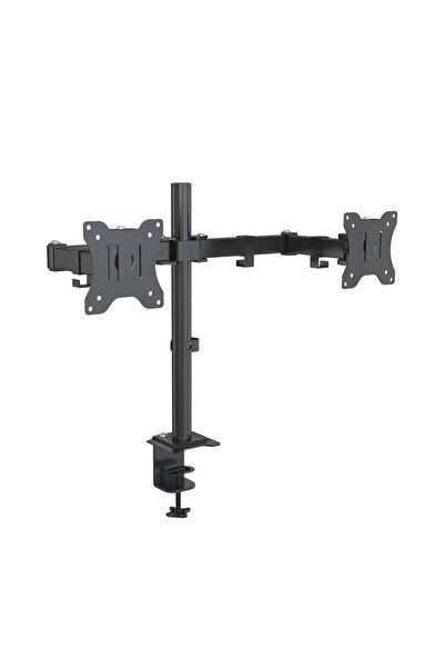 EXVEGA 13-27″ LCD / LED İkili Monitör Tutucu Ayarlanabilir Kol Vesa Monitör S...