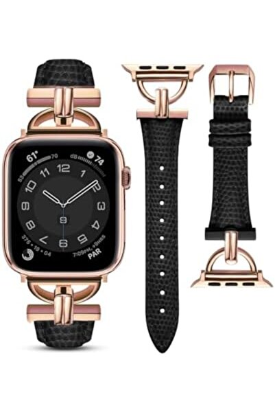 O Ozone سوار جلدي لساعة أبل سيريز 10 | 9 | 8 | 7 | 6، 38/40/41/42 مم للنساء، ...