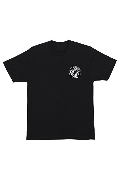 Santa Cruz Hand Dot Black T-Shirt