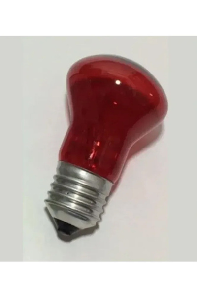 PUFFIN Flamanlı Kırmızı Ampul 15 Watt