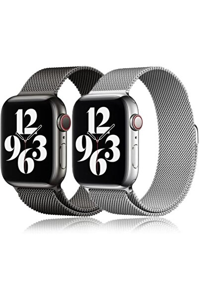 O Ozone ساعة أبل ألترا ٤٩ مم / ٤٥ مم / ٤٤ مم / ٤٢ مم | سوار ميلانو لوب معدني ...