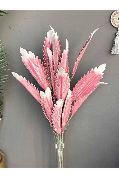 ROSSEV Pembe 3 Dal Yapay Çiçek