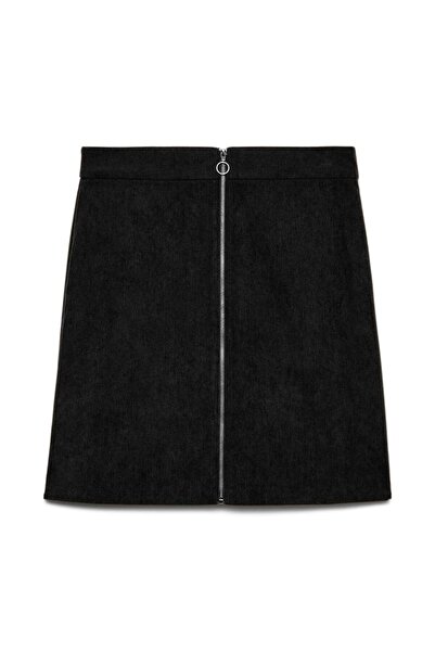 Vero Moda Rock mit Shorts VMVIENNA Hohe Taille Midirock