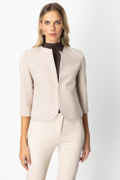 Mi Pret a Porter Mi Sıfır Yaka Agraflı Ceket