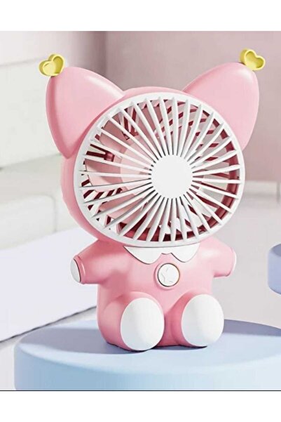 Muhtelif SEVİMLİ HAYVAN MASAÜSTÜ ŞARZLI ÖZEL FİGÜRLÜ PEMBE RENK EL FANI