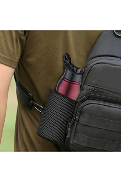 Borosil Grip n Sip Stainless Steel Sater Bottle 750ml- Maroon