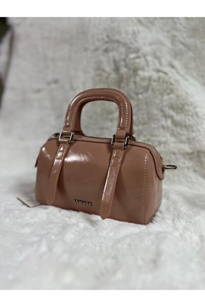 Levidor 930416 EL VE ÇAPRAZ ASKI PARLAK MİNİ PREMİUM ÇANTA #08-25#