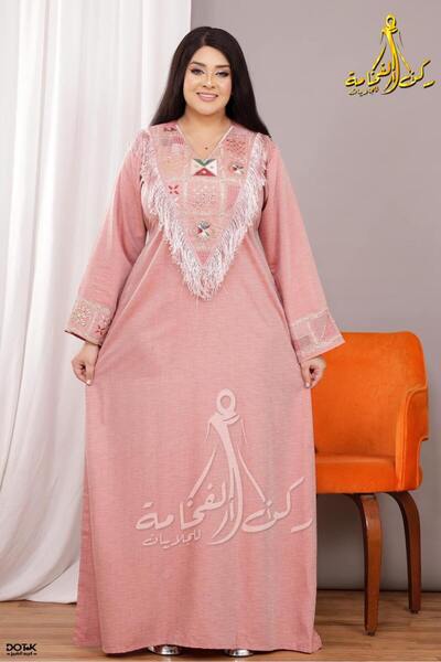 Generies Linen abaya made of light and comfortable linen material with an elegant and modern design, ideal for everyday use