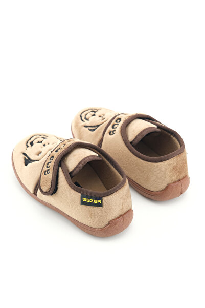 GEZER Παπούτσια για αγόρια χειμερινά με μονό κορδόνι Velcro, ρυθμιζόμενη άνετη σόλα για σπίτι, κήπο, σχολείο, νηπιαγωγείο