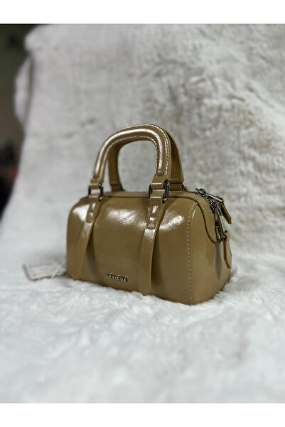 Levidor 930416 EL VE ÇAPRAZ ASKI PARLAK MİNİ PREMİUM ÇANTA #08-25#