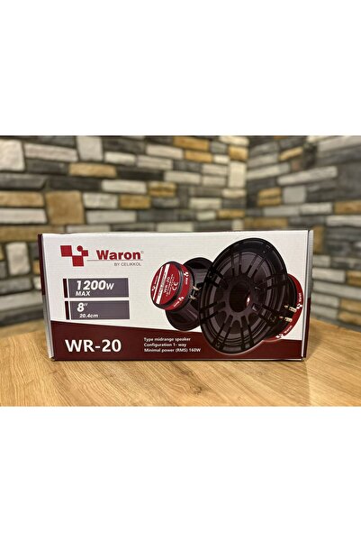 WARON WR-20 20CM MİDRANGE OTO HOPARLÖR 160WATT RMS