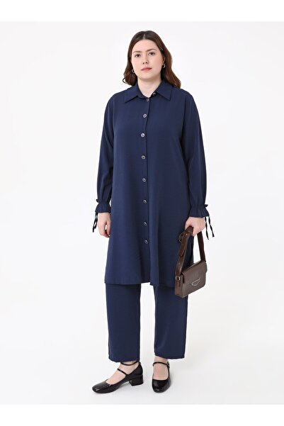 Moda Gazel Suit - Navy Blue - Moda Gazel