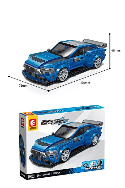 Sembo Block Ford Mustang GT Yapı Bloğu Seti 379 Parça
