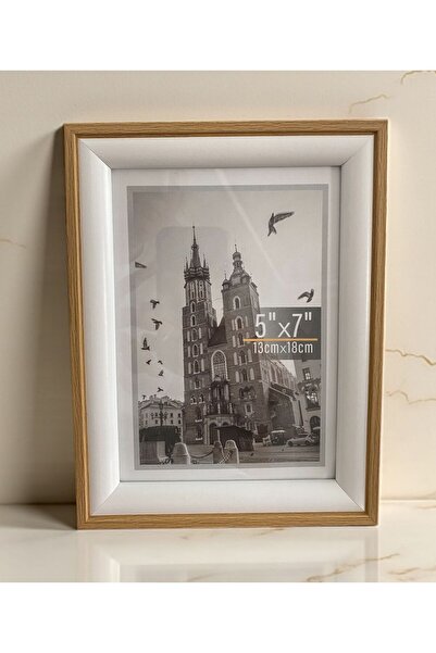 BSP Wooden Picture Frame Size 13×18 Picture Width 13 Width 18cm (with Glass)