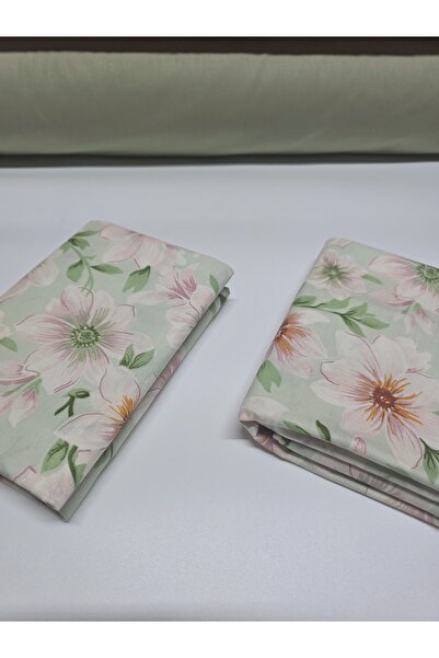 pınarhome collectıon 100% Patterned Fabric Ranforce Covered Pillowcase --50X70Cm--2 Pieces (1 Pair)