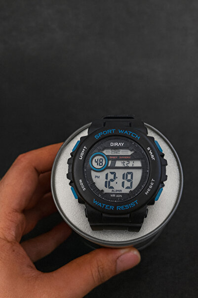 DIRAY 30 Meter Water Resistant Lighted Alarm Chronometer Calendar Children'S/Teenagers' Watch