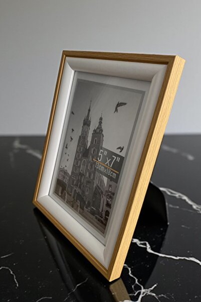 BSP Wooden Picture Frame Size 13×18 Picture Width 13 Width 18cm (with Glass)