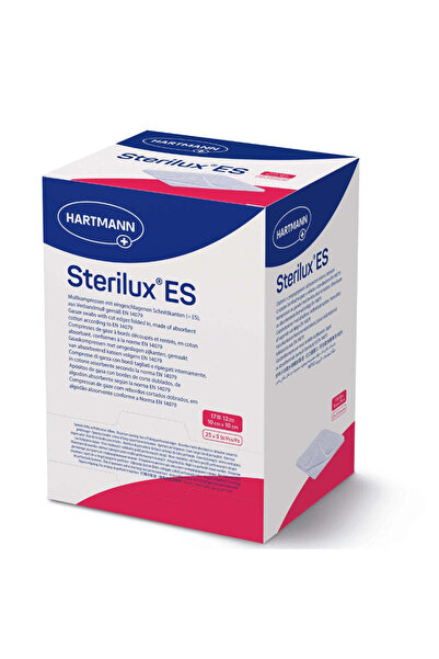 Other Sterilux ES sterile gauze compresses, 10 cm x 10 cm, 25 sachets, Hartmann