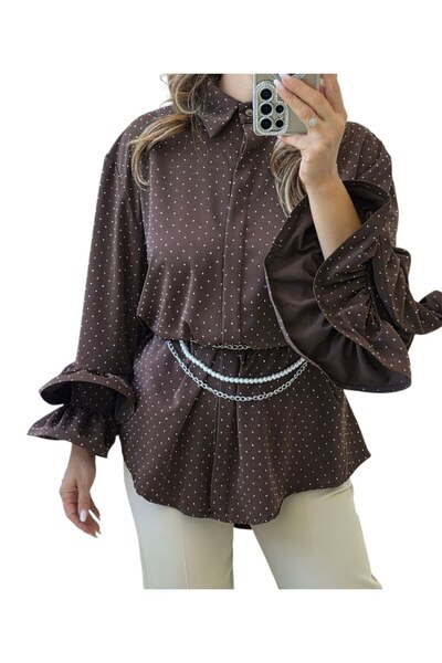 MAXORA SHOP Loose-fitting viscose shirt