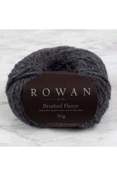 Rowan خيط حياكة يدوي من الصوف الناعم 50 جرام، رمادي غامق، رقم 273