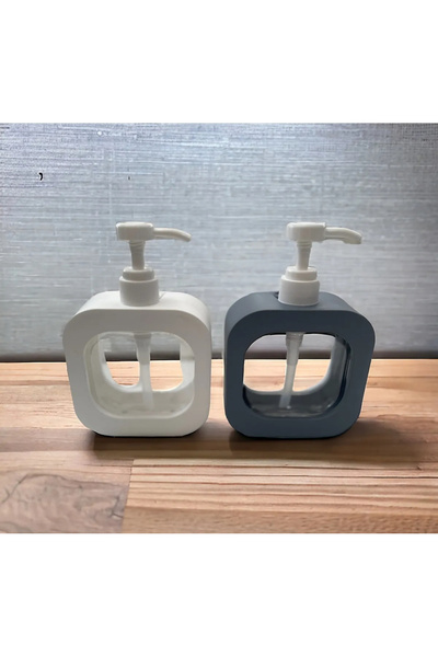 MİMOZA PARK 2 Countertop 400 ml Bathroom Kitchen Liquid Soap Dispenser| Bathr...