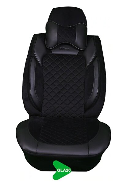 K-Design GALA MODEL TAYTÜYÜ PAPYONLU KOLTUK KILIFI SİYAH GLA20