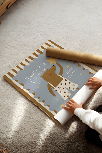 Home Seviliyorsun Çocuk Odası Dekoru, Çocuk Odası Posteri Çerçvesiz