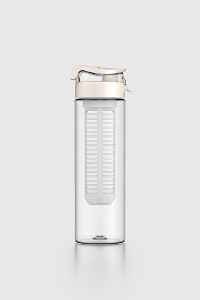 Renga Atlas Strainer 630 ml Tritan Detox Bottle 911056 Beige
