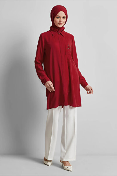 Alvina Boncuk Baskılı Tunik