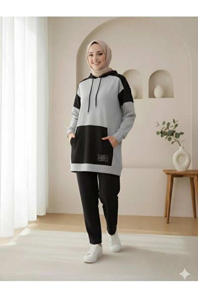 YILMAZBARMAZ Women's Color Block Two-Thread Suit