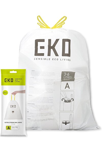 EKO DRAWSTRING BAG 3-6L 30 BAGS