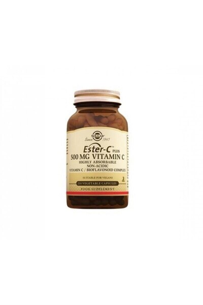 Solgar Ester-c Plus 500 Mg 100 Kapsül