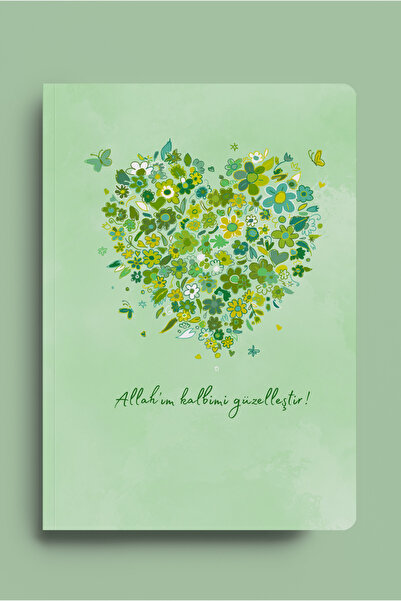 Bi Dünya Haber Allahım Kalbimi Güzelleştir İslami Defter (Ayet-Hadisli)