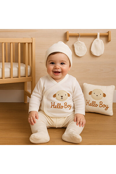 ConconBebe 5 li Hastane Çıkışı Premium seri peluş baskı