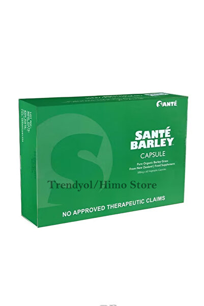 Sante Barley Capsule - Pure Organic Barley Grass from New Zealand - 500mg, 60 Vegetable Capsules