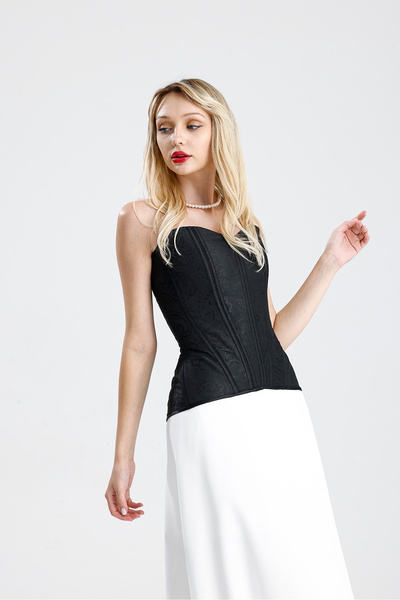 CHAROS Modern-Vintage Karışımı Şık Korse